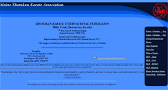 Desktop Screenshot of maineshotokan-skif.com